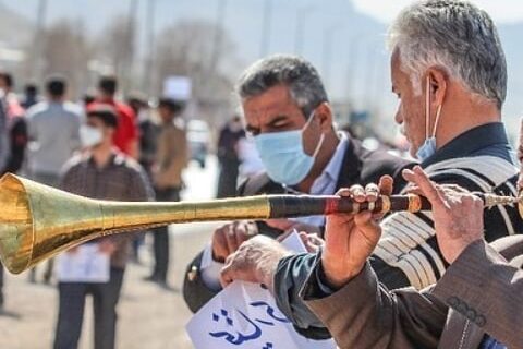  اعتراضات کشاورزان و شهروندان چهارمحال بختیاری به انتقال آب از سرشاخه های کارون