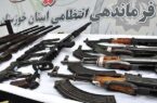 کشف ۸۸ قبضه سلاح غیرمجاز توسط پلیس خوزستان