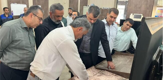 بازدید مدیرعامل آبفا اهواز از تصفیه‌خانه شهید منجزی