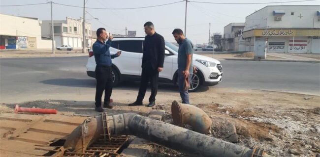 بازدید مهندس عبیداوی از مناطق کمپلو و کیان‌شهر