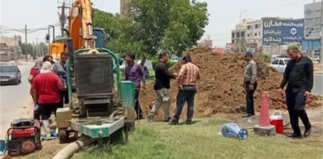 عملیات تقویت فشار آب منطقه کوی مشعلی با اتصال خط انتقال جدید در خیابان صابر در مرحله‌ی پایانی خود قرار گرفت.