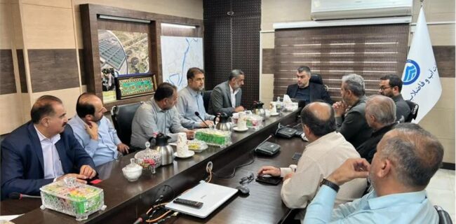 نشست مدیرعامل شرکت آبفا اهواز با امور آبفا حمیدیه برگزار شد