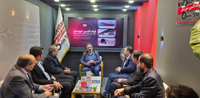 🔷بازدید مدیرعامل هلدینگ صباانرژی از پانزدهمین نمایشگاه چشم‌انداز صنعت فولاد و سنگ‌آهن ایران