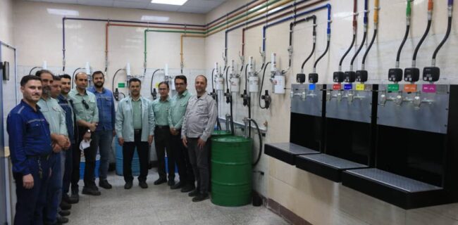 ✔️ راه‌اندازی انبار مکانیزه روغن در تعمیرگاه مرکزی فولاد خوزستان؛ طرحی منحصر‌به‌فرد در خوزستان و کم‌نظیر در کشور