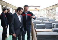 بازدید عضو هیئت مدیره شرکت فولاد اکسین خوزستان از نواحی مختلف کارخانه و روند تعمیرات خط تولید بازدید عضو هیئت مدیره شرکت فولاد اکسین خوزستان از نواحی مختلف کارخانه و روند تعمیرات خط تولید