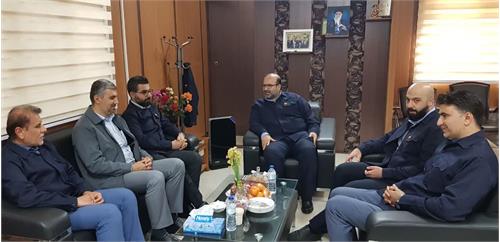 دیدار مدیرعامل با مدیر بازرسی و نظارت شرکت دیدار مدیرعامل با مدیر بازرسی و نظارت شرکت