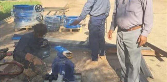 رفع کامل افت فشار و تنش آبی روستای مراونه ۵